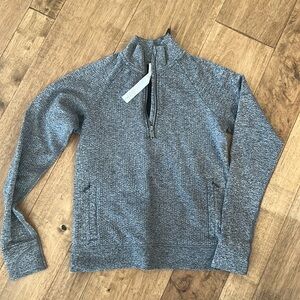 Lululemon gray pullover zip